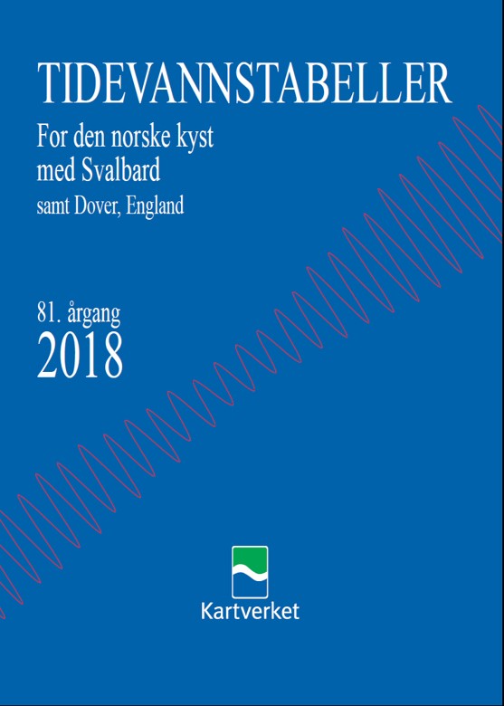 Artikkelbilde til artikkelen Publikasjonen Tidevannstabeller 2018